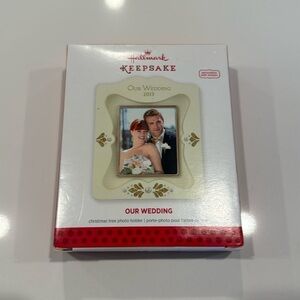 Hallmark Our Wedding 2013 Keepsake Ornament